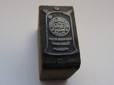Printing Letterpress Printers Block Small Flour Sack