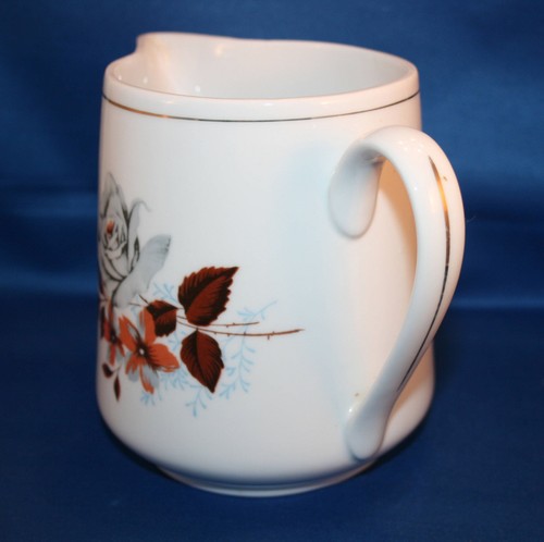 Jarra de agua de colección con leche de porcelana floral casa de campo cocina granja - Imagen 9 de 10