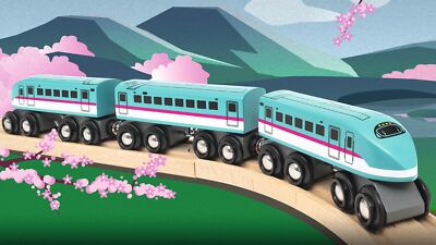 BRIO WORLD 33748 High -speed train with sound from Japan for sale