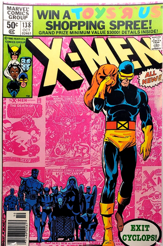 Uncanny X-MEN #138 (1981) Jean Grey Funeral Cyclops Leaves. Edición Quiosco - Imagen 1 de 7