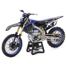 New Ray Yamaha Factory Racing YZ450F Dirt Bike 1:12 Eli Tomac #3 Blue