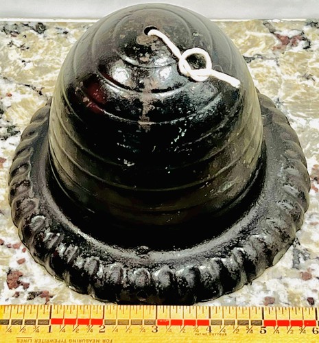 Antique 19th Century Cast Iron Bee Hive String Holder, 3.2 lbs, USA - Picture 10 of 12