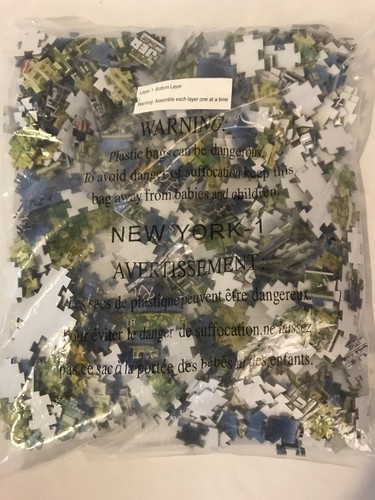 City Of New York 4D Cityscape Time Puzzle (replacement Parts- Bottom Layer 1) - 第 1/3 張圖片