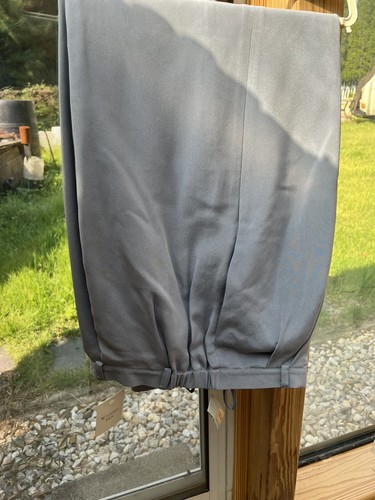 VINTAGE TALBOTS PETITE  10P PANTS 100% Silk Pale Blue NWTS Fully Lined Not Worn - Picture 11 of 14