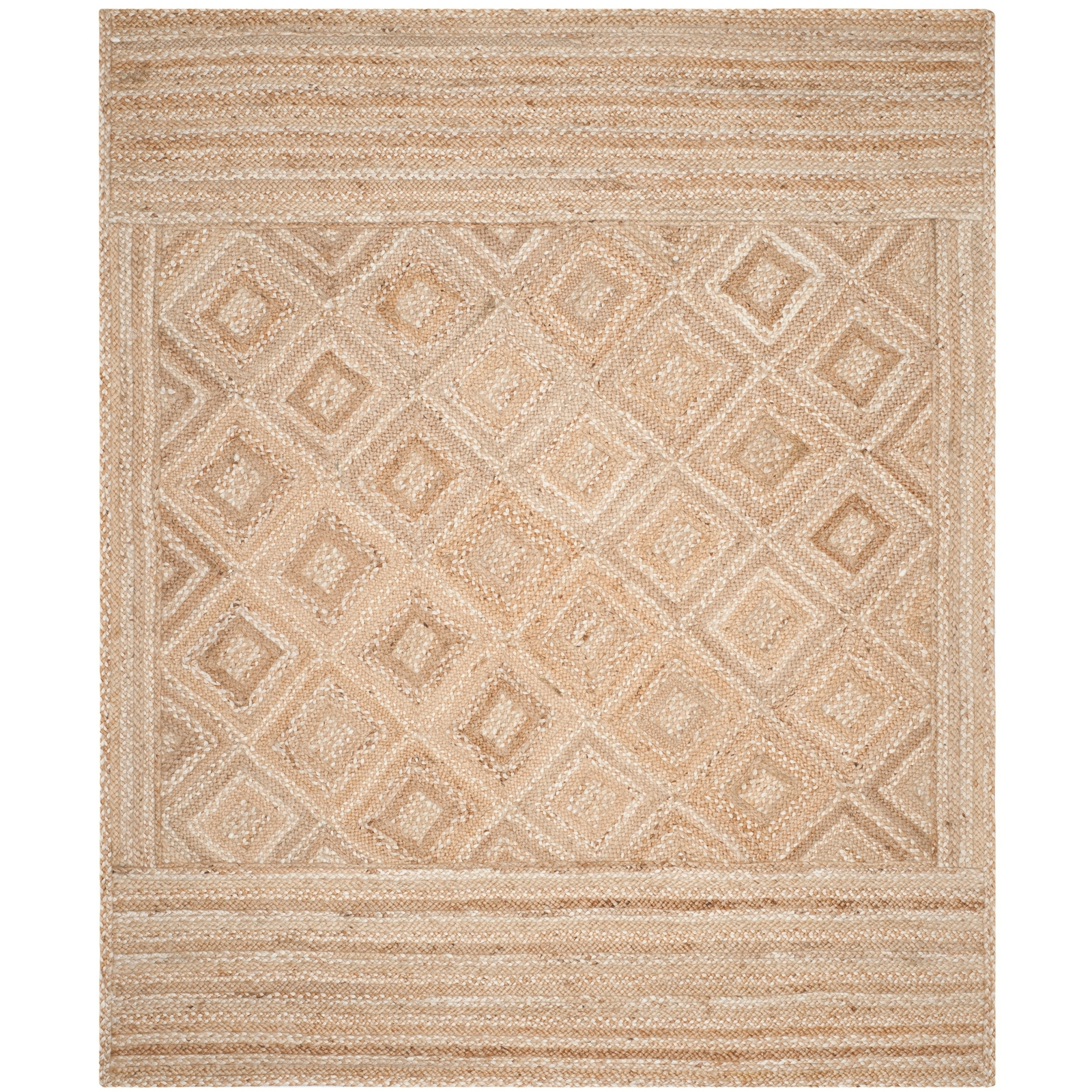 Safavieh Handmade Natural Fiber Heike Diamond Jute Rug For Sale Online