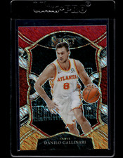 2020 Panini Select Red White Orange Shimmer #35 Danilo Gallinari