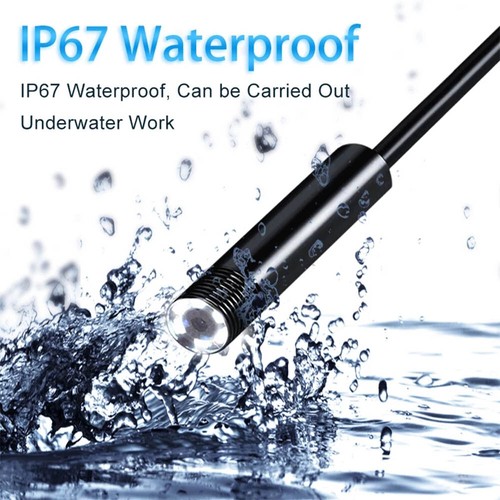 10M USB Endoskop Kamera 5,5mm LED-HD Inspektion Wasserdicht PC Android Handy DHL - Bild 3 von 10