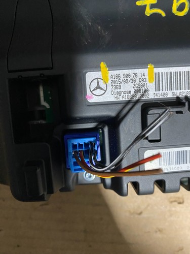 2014 to 2018 Mercedes Benz Dash Center Radio Screen Display D4597 DG1 - Picture 8 of 9