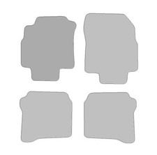 Fußmatten-Set für Nissan Primera (2002-2008) Hit anthrazit