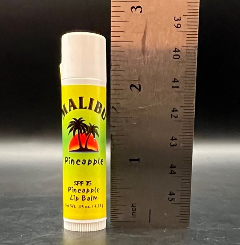 Malibu Pineapple Rum Scented SPF 15 Lip Balm - New - Picture 4 of 4