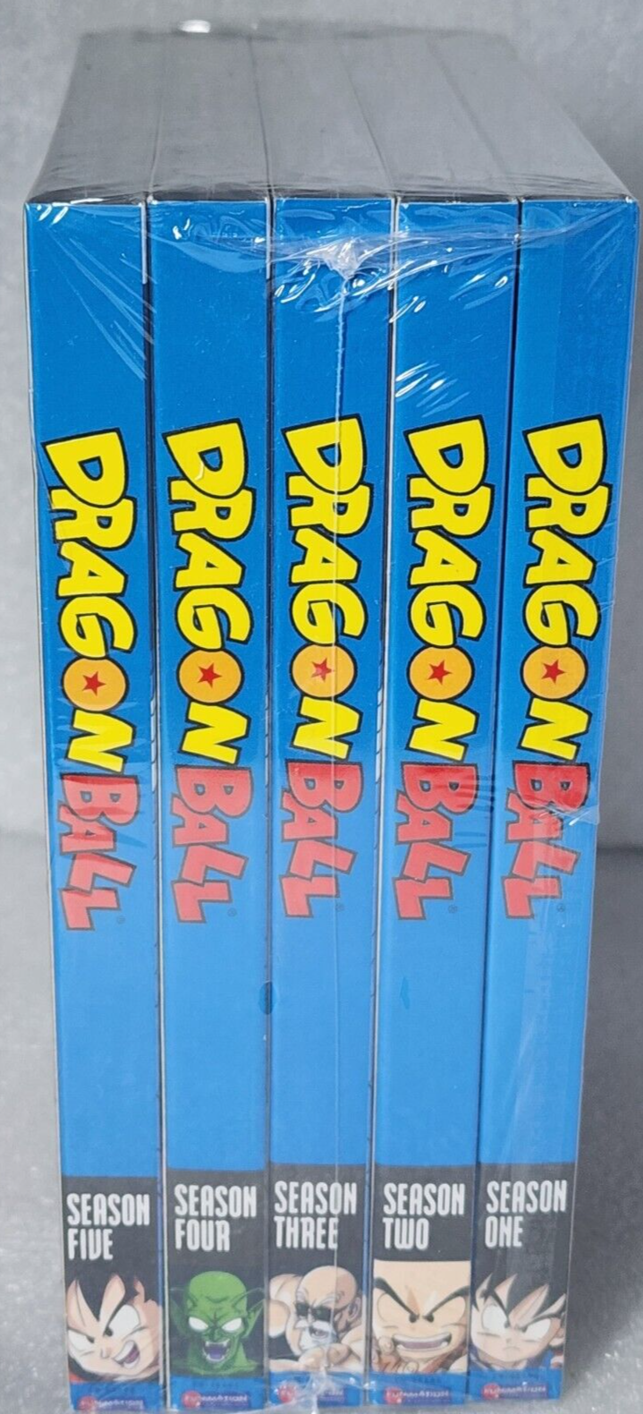 Dragon Ball: Complete Series Seasons 1 - 5 (DVD, 2020, zestaw 25 płyt) Fabrycznie nowy US - Zdjęcie 2 z 2