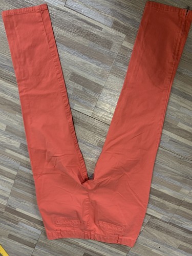 Boden Jeans pantaloni donna piccoli corallo piatto davanti cerniera alla caviglia US 864485 - Foto 18 di 22