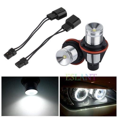 2pcs 5W LED Ángel Eyes Parking Light For BMW Car E39 E53 E60 E61 E63 E64 E65 E66 - Afbeelding 1 van 11