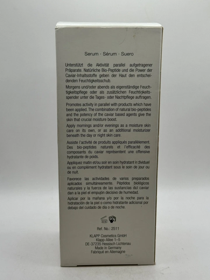 SUERO CAVIAR POWER BY KLAPP 50ML (CON CAJA) Foto 4 de 4