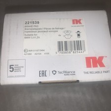 Brake Pad Set Front 221539 NK 34112288858 34112288859 34112288861 34116288858