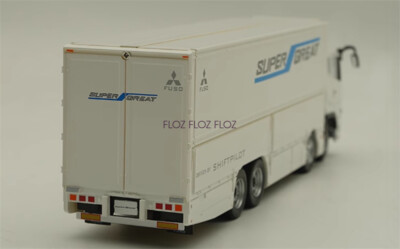 MITSUBISHI FUSO SUPER GREAT ミニカー 1/43 for Mitsubishi for FUSO for Super Great White 1:43 Truck Pre