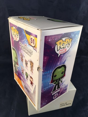 Funko Pop Guardians - Gamora 51 - Nuevo en caja - En caja original - La caja tiene daños ver fotos - Imagen 5 de 8