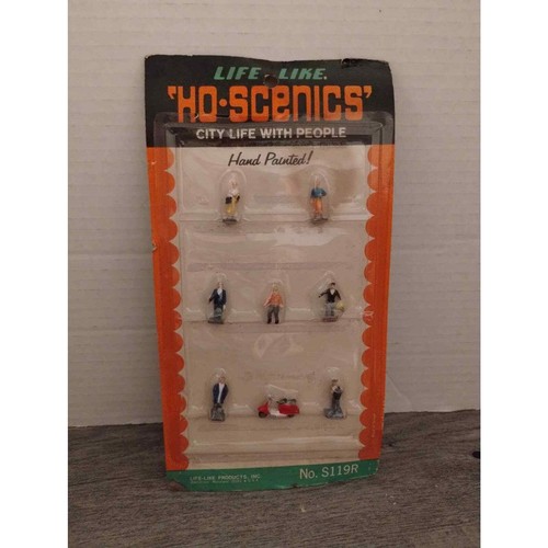HO Scale Life-Like #S119R HO-Scenics City Life With People - 第 1/1 張圖片