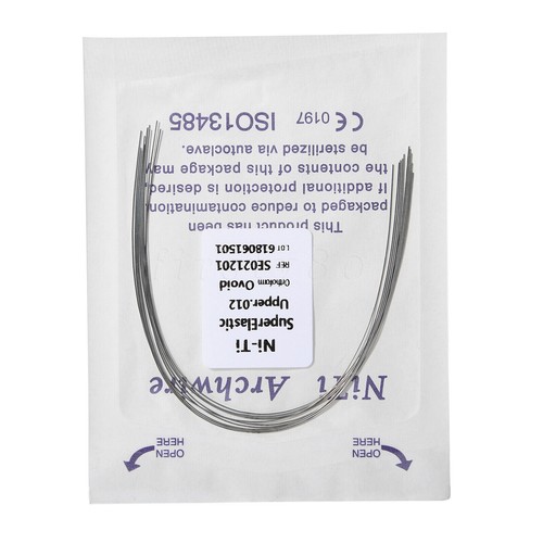 100PCS Dental Orthodontic Round Arch Wire Super Elastic NITI Ovoid Form Sizes US - Picture 14 of 77