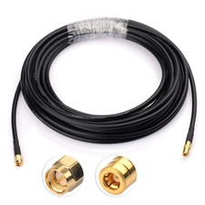 Truck Satellite XM Sirius Radio Antenna Cable 21ft SMA Male to SMB Plug RG58