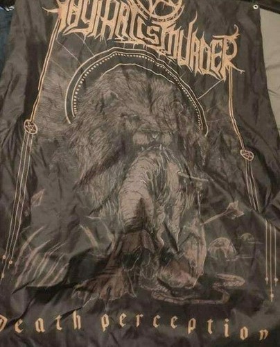 Tapisserie Thy art is murder death perception - Imagen 2 de 2