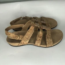 Vionic Sport Sandals Women Size 9 Brown Color Comfort Walking Ankle Strap