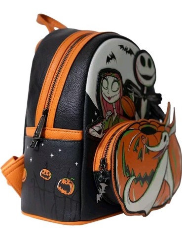 Disney Nightmare Before Christmas Glow-in-the-Dark Mini Rucksack - Bild 4 von 7