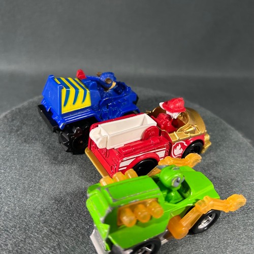 Paw Patrol True Metal Marshall Rocky Chase Diecast Vehicle Lot Spin Master - Picture 8 of 15