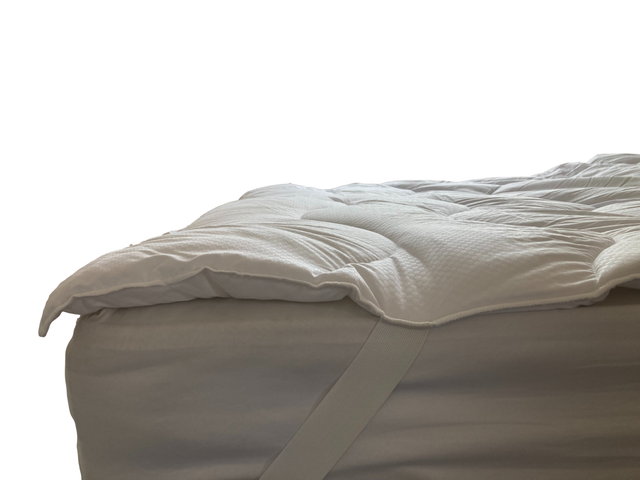 Bedding Heaven® MICROFIBRE QUILTED STRAP MATTRESS TOPPER - DOUBLE - Fogarty Bedding Heaven® MICROFIBRE QUILTED STRAP MATTRESS TOPPER - DOUBLE - Fogarty