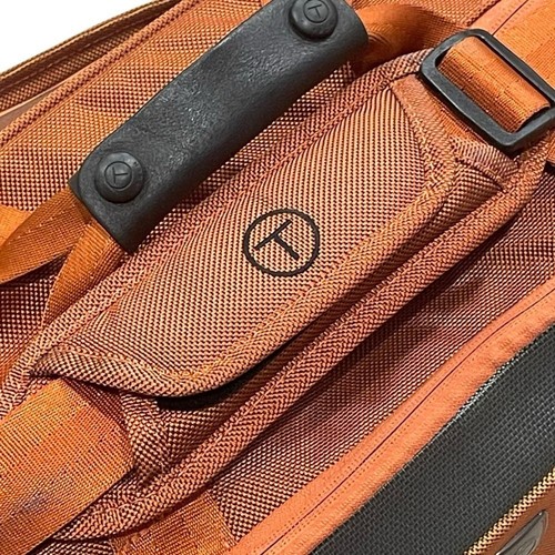 Tumi Tech Carry-On Bag Orange Gray Lincoln Frequent Traveler 15” Travel 6754SU - Picture 7 of 9