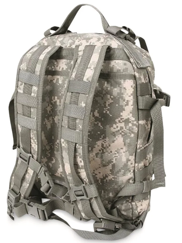 ACU 3 Day Assault Pack Bug Out Bag Complete w/FREE NEW Waist Pack Pouch - Picture 2 of 3