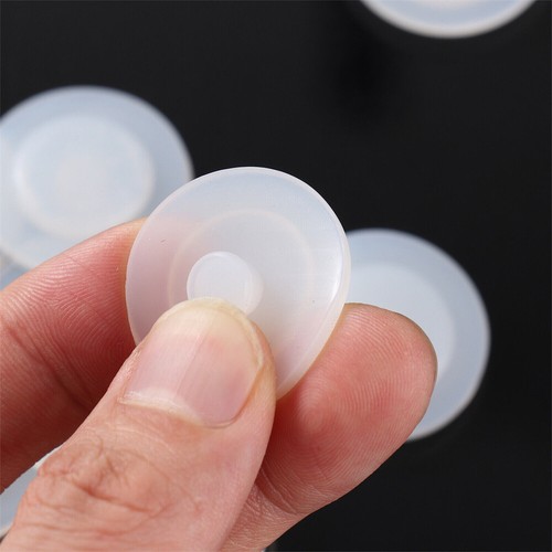 5 Pcs White Silicone Water Bottle Lid Plugs Non Spill Air Tight Caps Plug Gasket - Picture 8 of 20