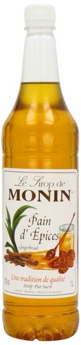 Monin Gingerbread Syrup (1L) – Festive Flavor All Year Round - Picture 2 of 6