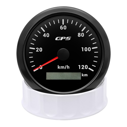 85MM Velocímetro GPS Negro 120KM/H&Tacho 8000RPM Medidor - Imagen 11 de 23