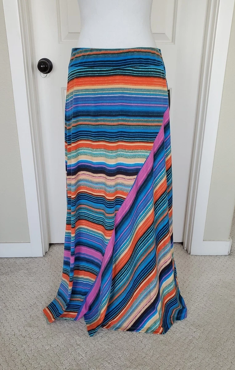 Multi coloured store maxi skirt