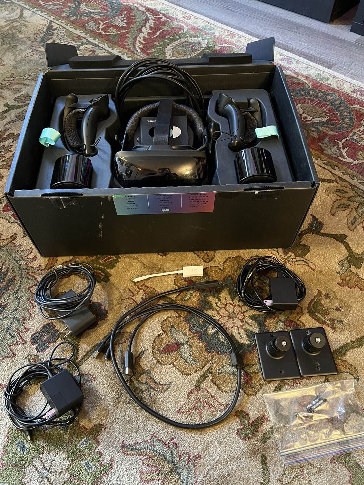 Valve Index PC VR Headset Full Kit Black eBay