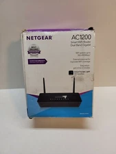 NETGEAR AC1200 Dual Band Smart Wifi Router Open box Free Shipping 