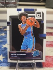 2022-23 Donruss Optic Jalen Williams Rated Rookie RC #235 OKC Thunder