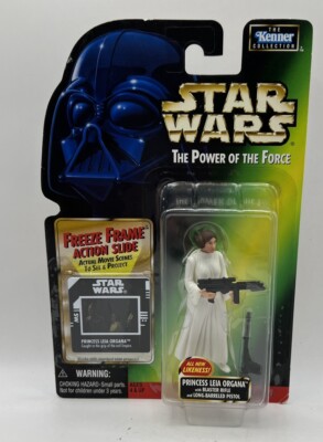 Star Wars Power of The Force Freeze Frame Princess Leia Organa Box