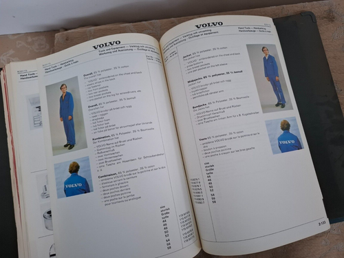 OFFICIAL DEALER VOLVO TOOLS & EQUIPMENT USED MANUAL BOOK SET 140 164 240 260 340 - Picture 7 of 7