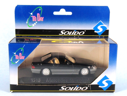 SOLIDO Mercedes-Benz SL Coupe (Black) 1/43 Scale Diecast Model NEW, RARE! Look! - Picture 6 of 8