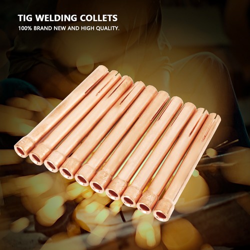 Pinzas de antorcha de soldadura de 10 piezas para herramientas de antorcha de soldadura Tig WP-17/18/26 de 2,4 mm. - Imagen 7 de 12