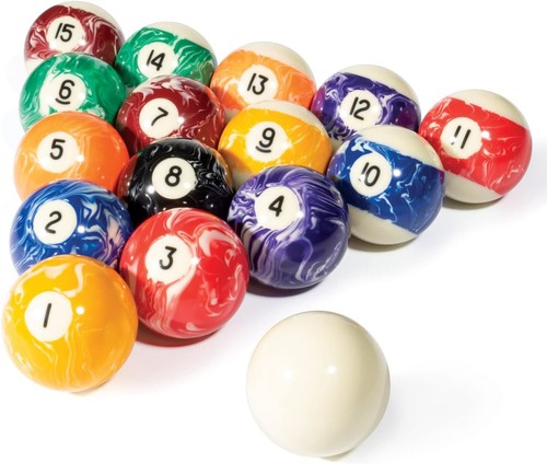 NUEVO McDermott Marble Series Completo Billar Mesa Piscina Juego 75-BBMS - Imagen 3 de 6