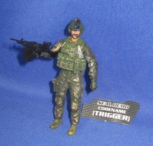Elite Force Seal Assault HAMMER 4/" Figure Loose Navy SEALS Fire Team 1:18 BBI