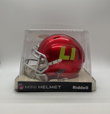 NFL Super Bowl LI (51) Riddell Speed Mini Helmet!!! Date