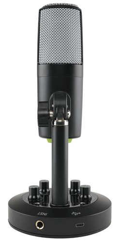 Mackie Chromium USB Recording Zoom Podcast Streaming Microphone w/Built-in Mixer - Picture 4 of 10