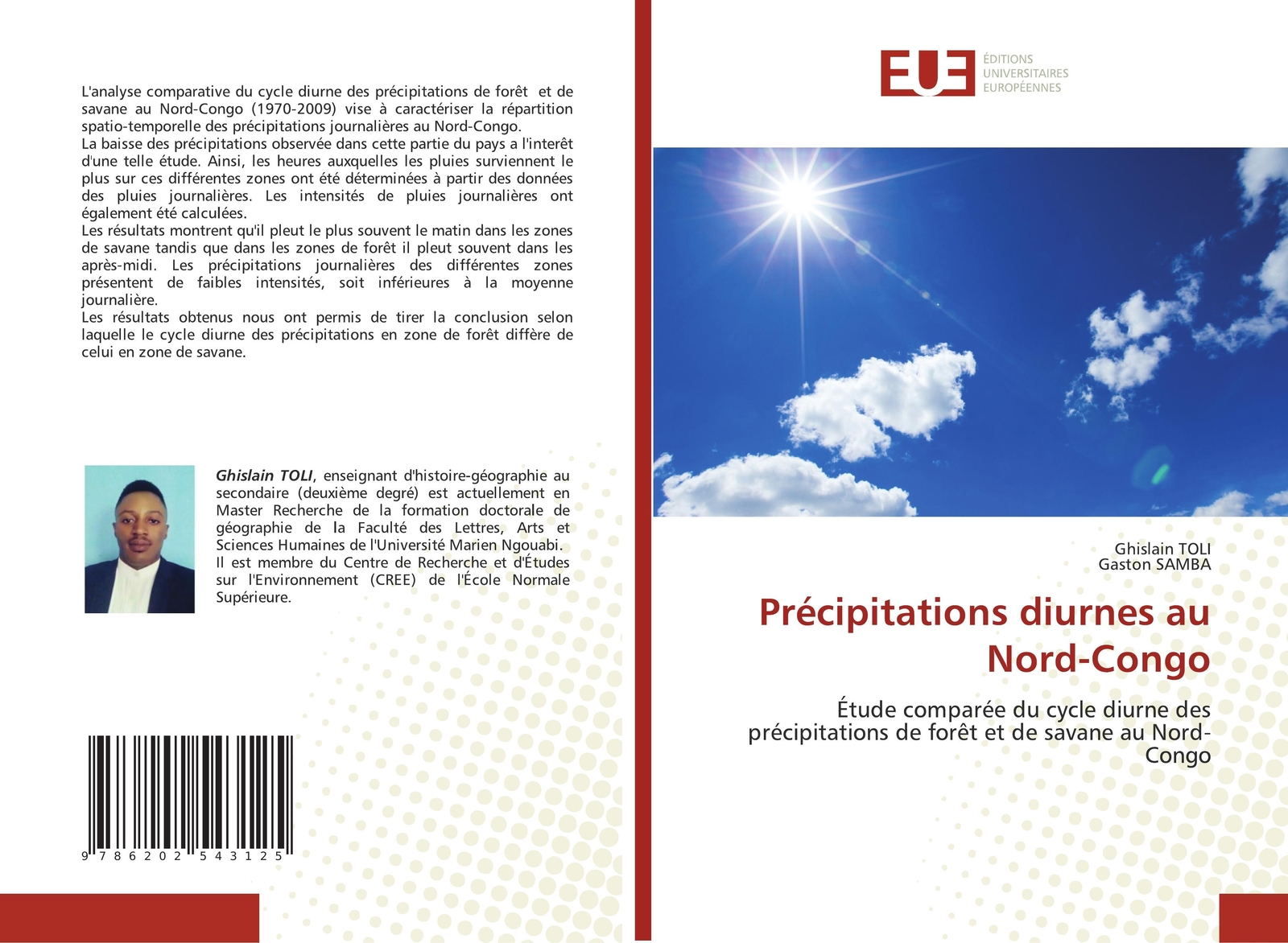Ghislain Toli (u. A.) | Précipitations Diurnes Au Nord-congo |