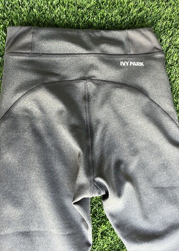 Ivy Park Cropped Gray Leggings Size Small  - Picture 9 of 10