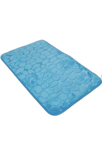3-Piece Bathroom Bath Mat Bath Contour Rug Bath Toilet Lid Memory Foam Set - Picture 5 of 6