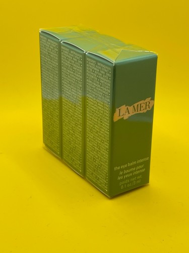 3 x La Mer The Eye Balm Intense 0.1oz / 3ml Each New
